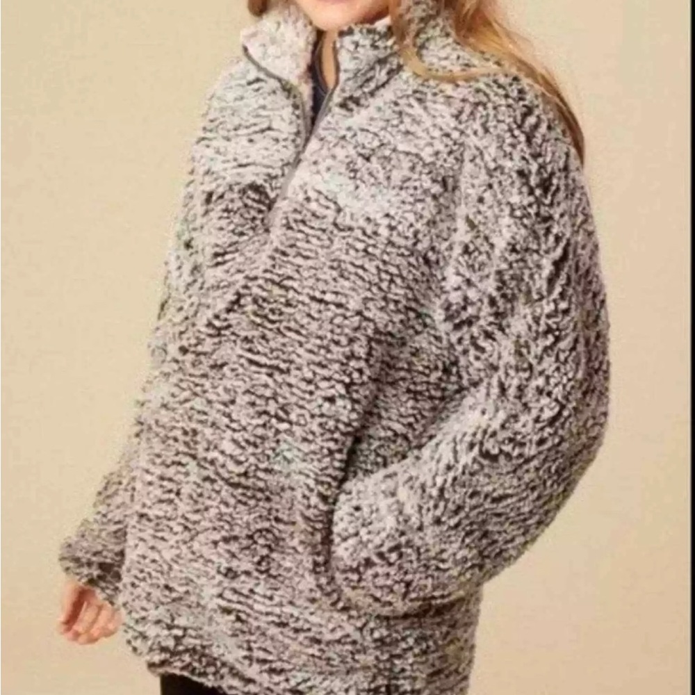 Altar'd State Brown Sherpa Jacket